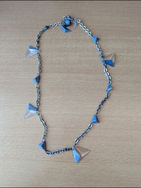 Triangle Pendant Chain Necklace